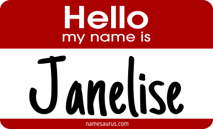 Hello my name is Janelise png download