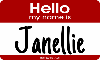 Hello my name is Janellie png download