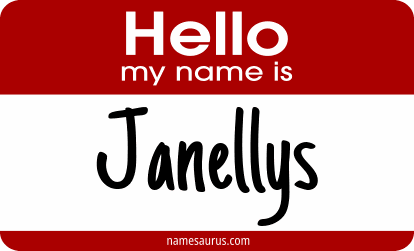 Hello my name is Janellys png download