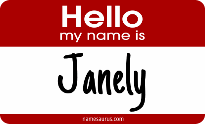 Hello my name is Janely png download