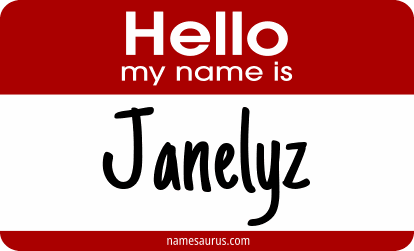 Hello my name is Janelyz png download