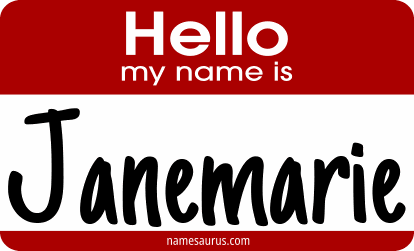Hello my name is Janemarie png download