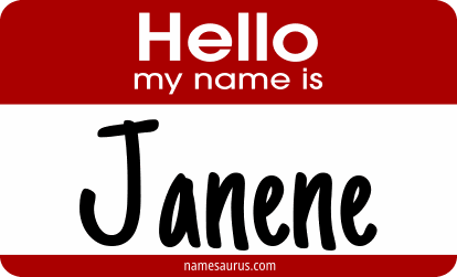Hello my name is Janene png download