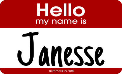 Hello my name is Janesse png download