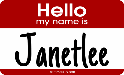 Hello my name is Janetlee png download