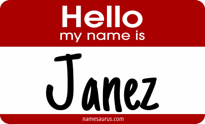 Hello my name is Janez png download