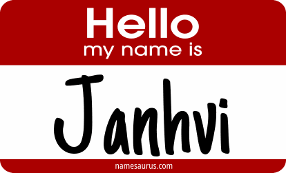 Hello my name is Janhvi png download