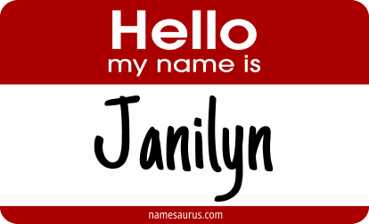 Hello my name is Janilyn png download