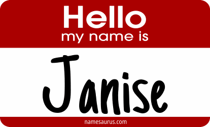 Hello my name is Janise png download