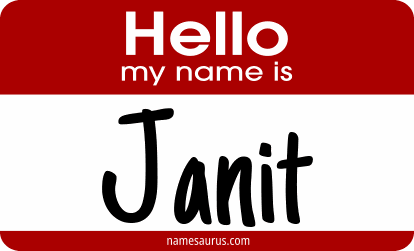 Hello my name is Janit png download