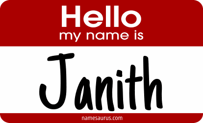 Hello my name is Janith png download