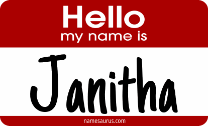 Hello my name is Janitha png download