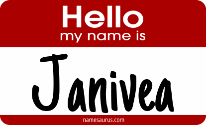 Hello my name is Janivea png download