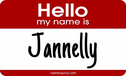 Hello my name is Jannelly png download