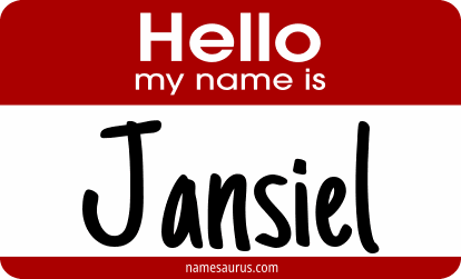 Hello my name is Jansiel png download