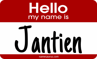 Hello my name is Jantien png download