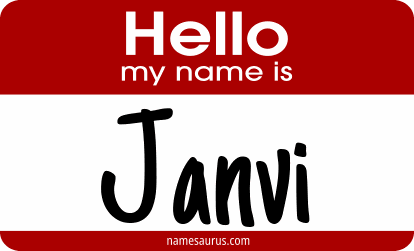 Hello my name is Janvi png download