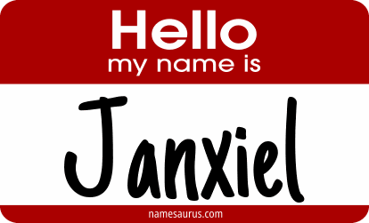 Hello my name is Janxiel png download