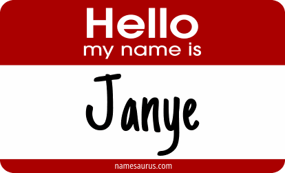 Hello my name is Janye png download