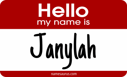 Hello my name is Janylah png download
