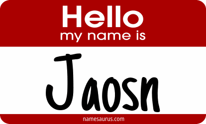 Hello my name is Jaosn png download