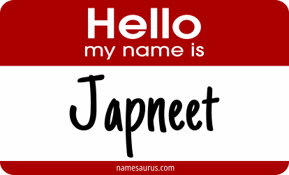 Hello my name is Japneet png download