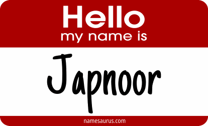 Hello my name is Japnoor png download
