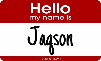 Hello my name is Jaqson png download