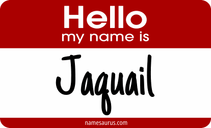 Hello my name is Jaquail png download