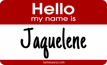 Hello my name is Jaquelene png download