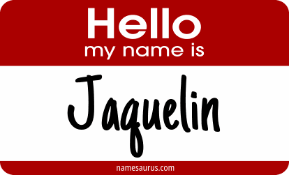Hello my name is Jaquelin png download