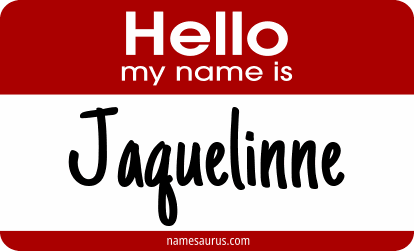 Hello my name is Jaquelinne png download