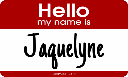 Hello my name is Jaquelyne png download