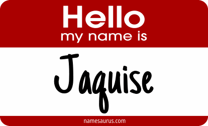 Hello my name is Jaquise png download