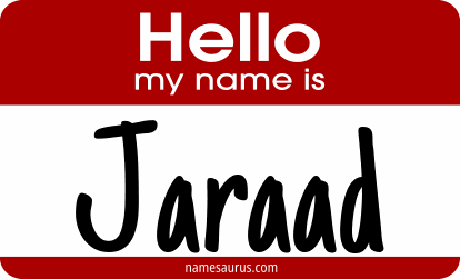 Hello my name is Jaraad png download