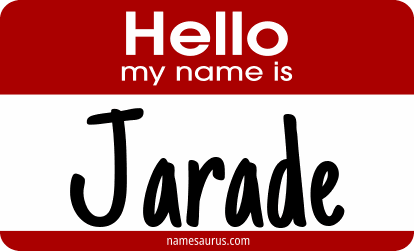 Hello my name is Jarade png download