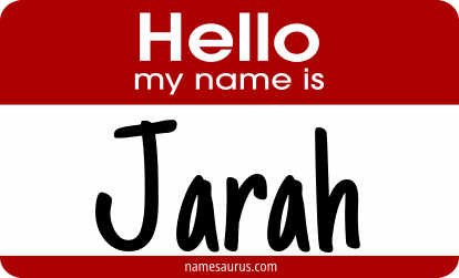 Hello my name is Jarah png download