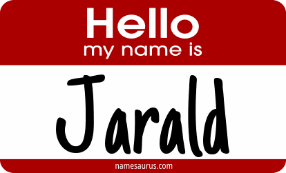 Hello my name is Jarald png download