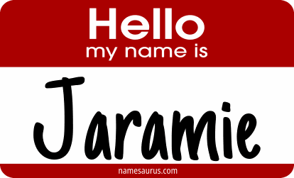Hello my name is Jaramie png download