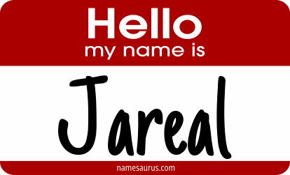 Hello my name is Jareal png download