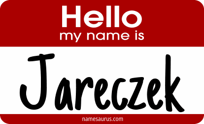 Hello my name is Jareczek png download