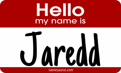 Hello my name is Jaredd png download