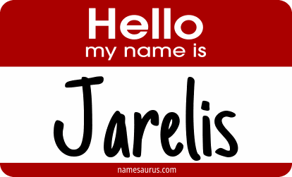 Hello my name is Jarelis png download