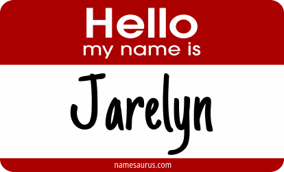 Hello my name is Jarelyn png download