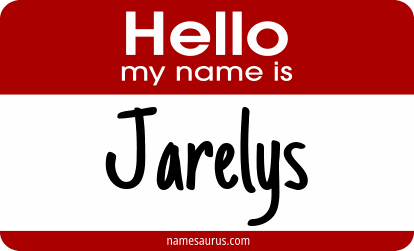 Hello my name is Jarelys png download