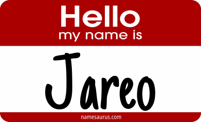 Hello my name is Jareo png download