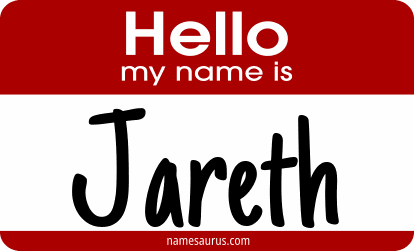 Hello my name is Jareth png download