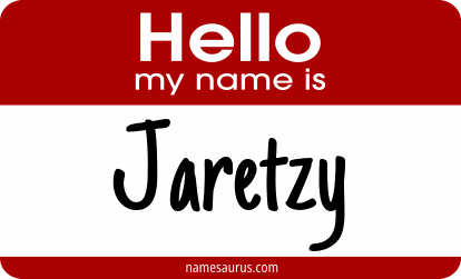 Hello my name is Jaretzy png download