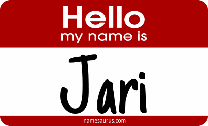 Hello my name is Jari png download