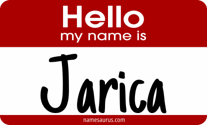 Hello my name is Jarica png download